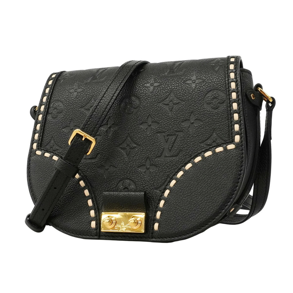 Louis Vuitton Monogram Empreinte Juno Shoulder Bag M43143 Noir (Women's)